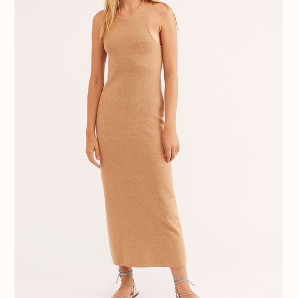 FP BEACH FREE PEOPLE BEACH CORONADO KNIT DRESS - Picture 1 of 4
